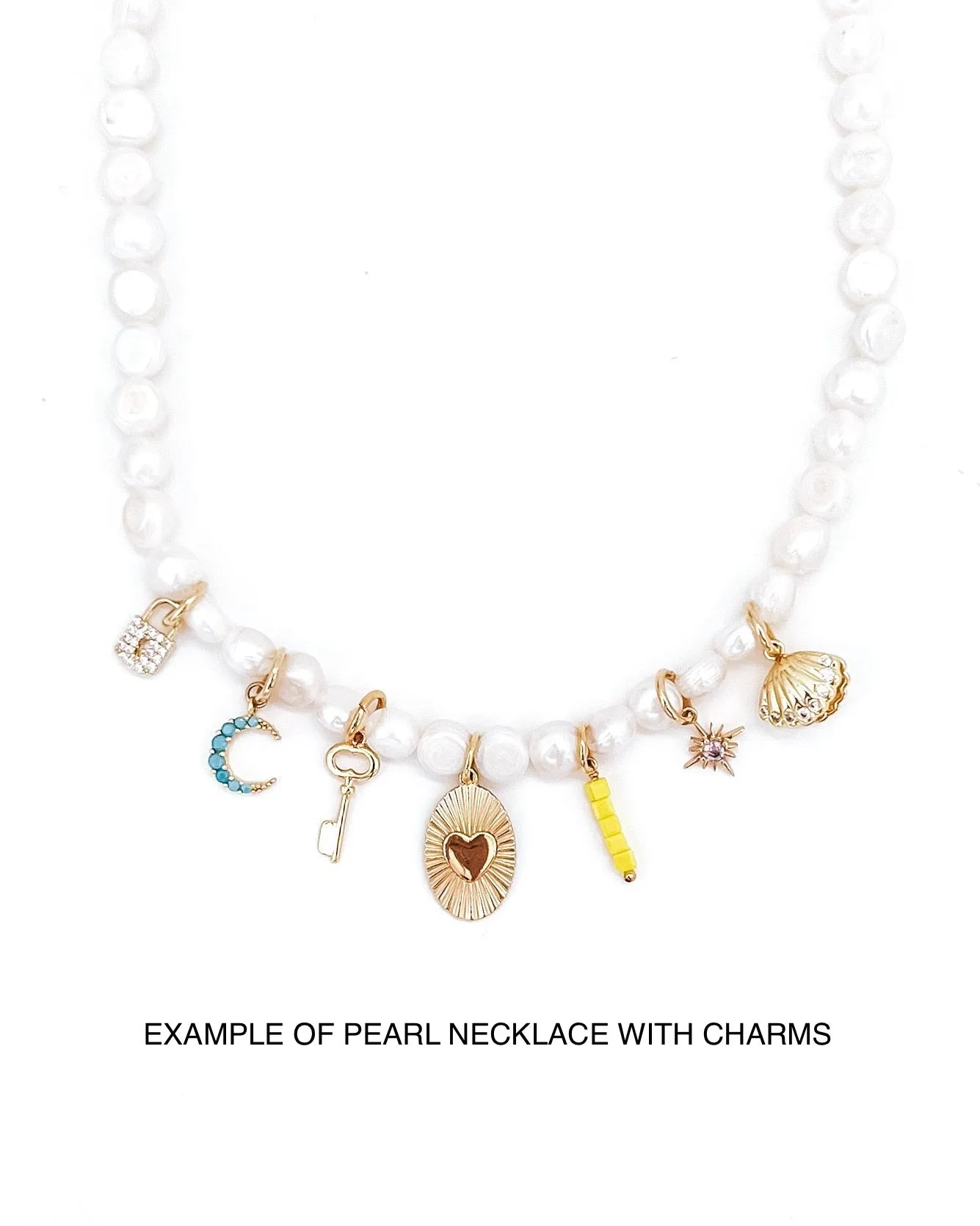 Perri Custom Charm Necklace Chain || Choose Style