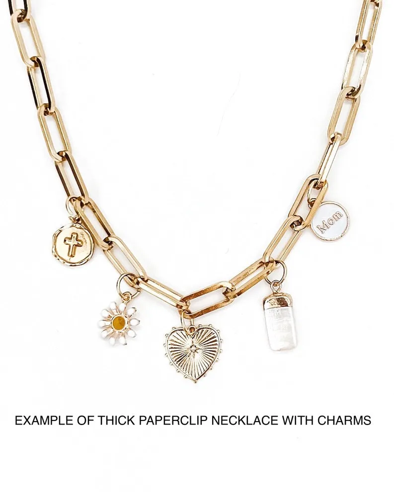 Perri Custom Charm Necklace Chain || Choose Style