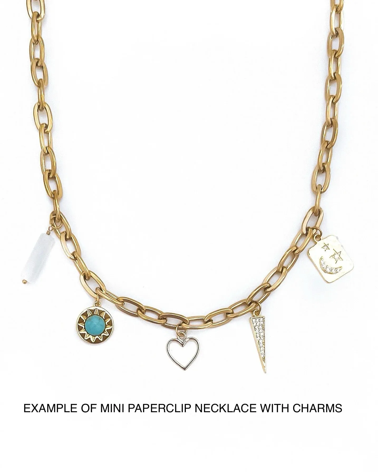 Perri Custom Charm Necklace Chain || Choose Style