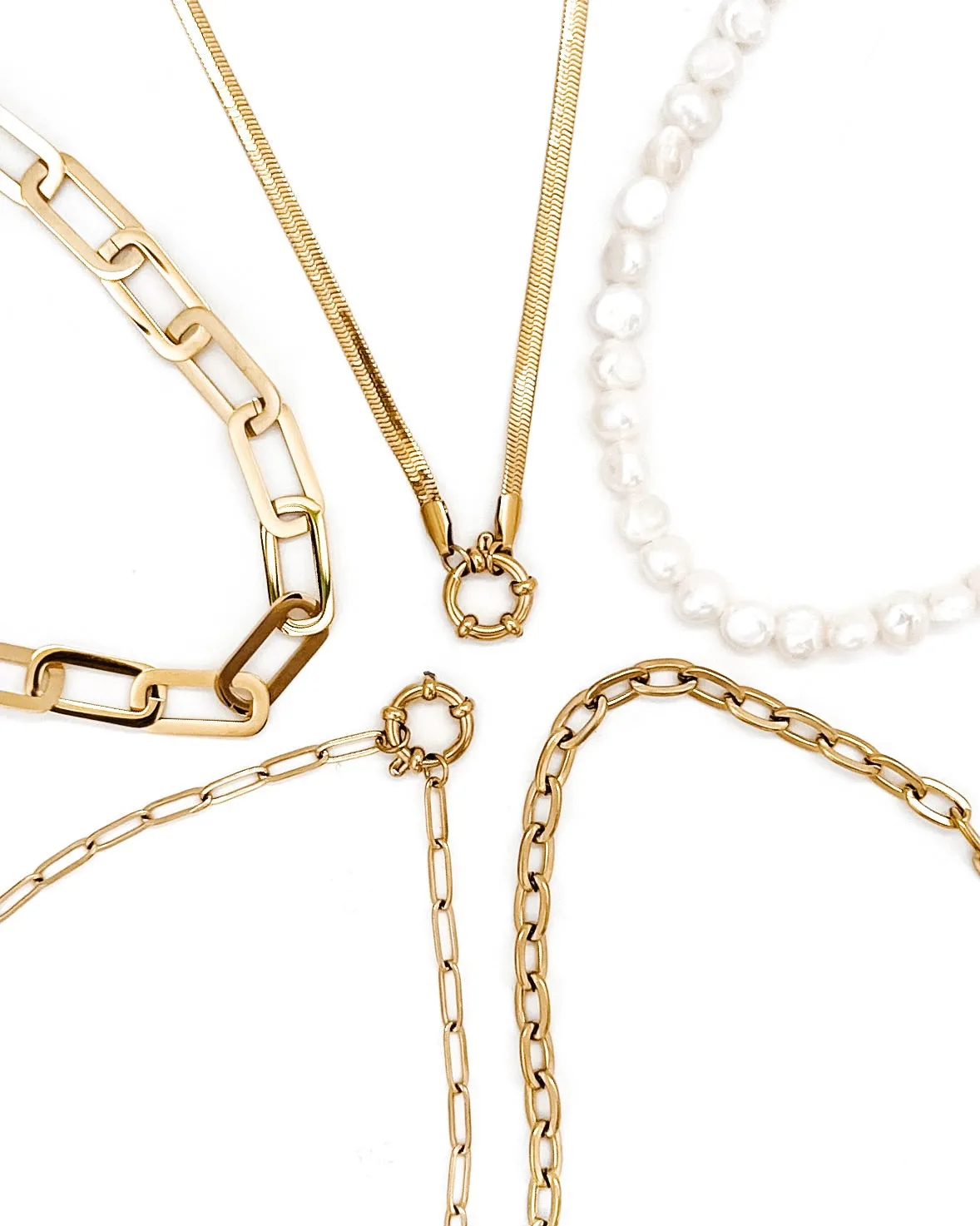 Perri Custom Charm Necklace Chain || Choose Style