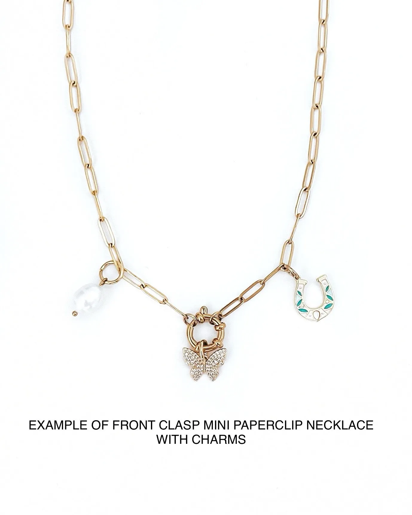Perri Custom Charm Necklace Chain || Choose Style