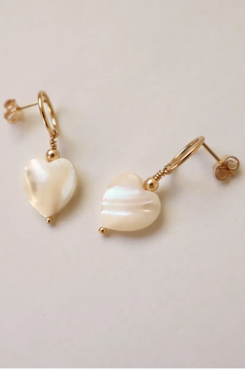 Petite Grand Marlene Heart Earrings