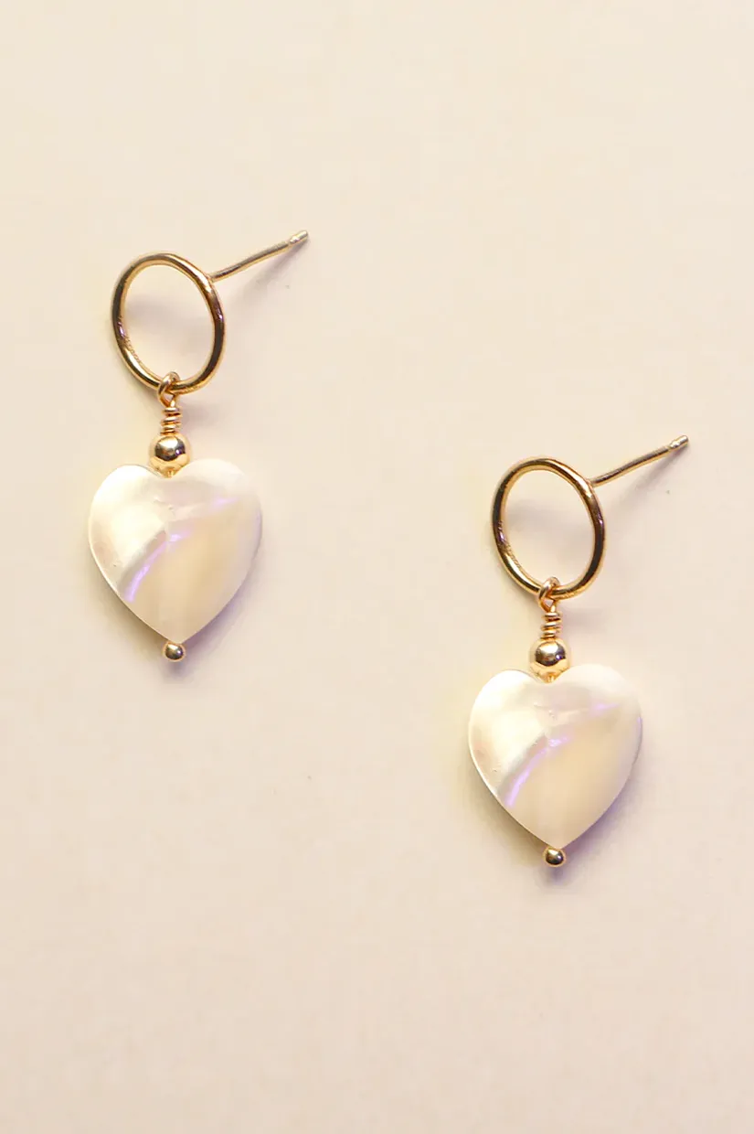 Petite Grand Marlene Heart Earrings