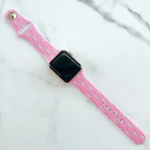 Pink Lightning Watch Band