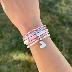 Pink "Kiss Me" Stack