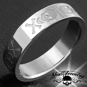 Pirate Skull & Crossbones Ring (c063)
