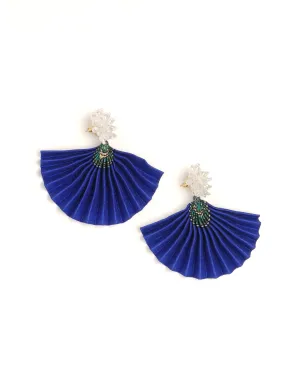 PLEATED EARRINGS 154