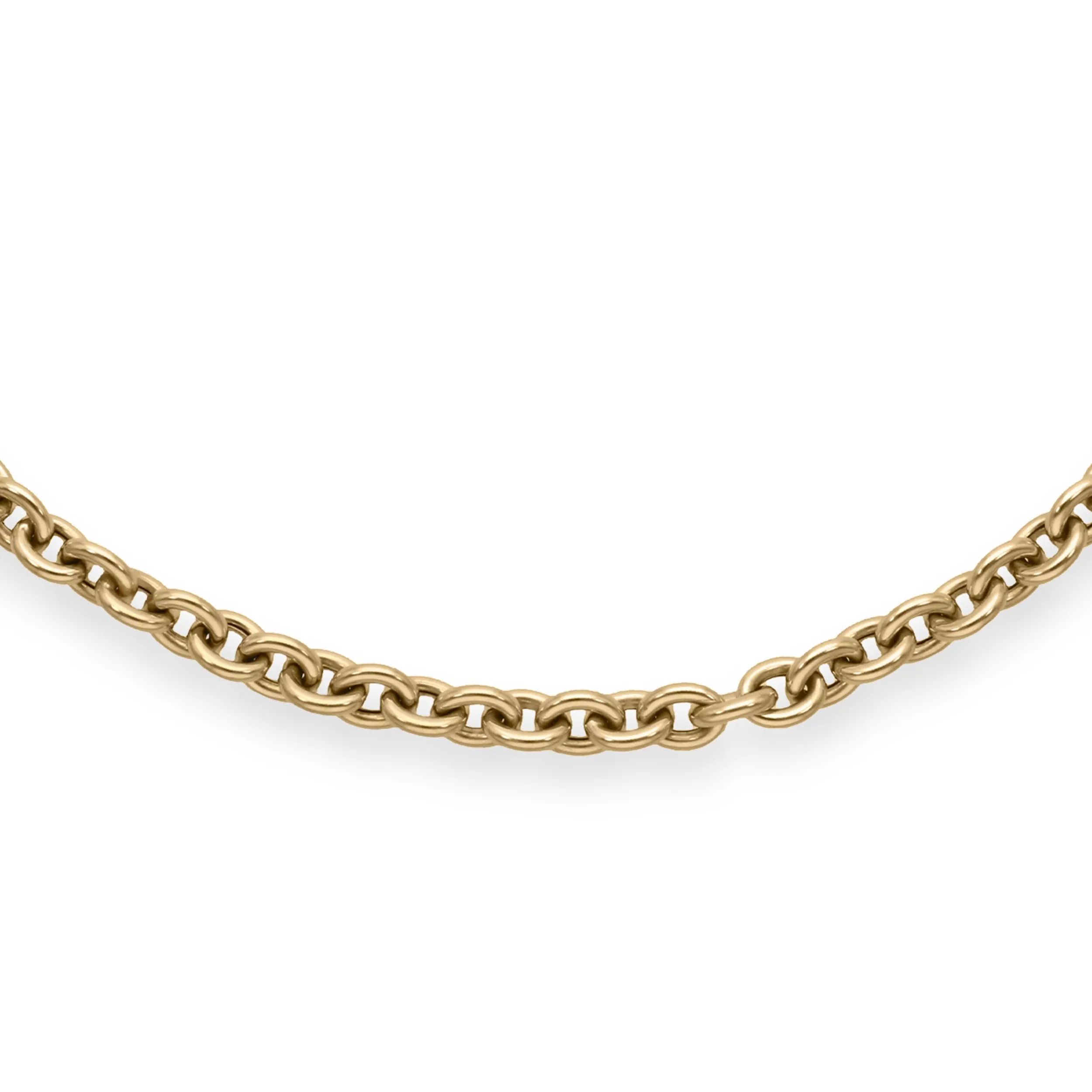 Polished Lee Cable Short Chain