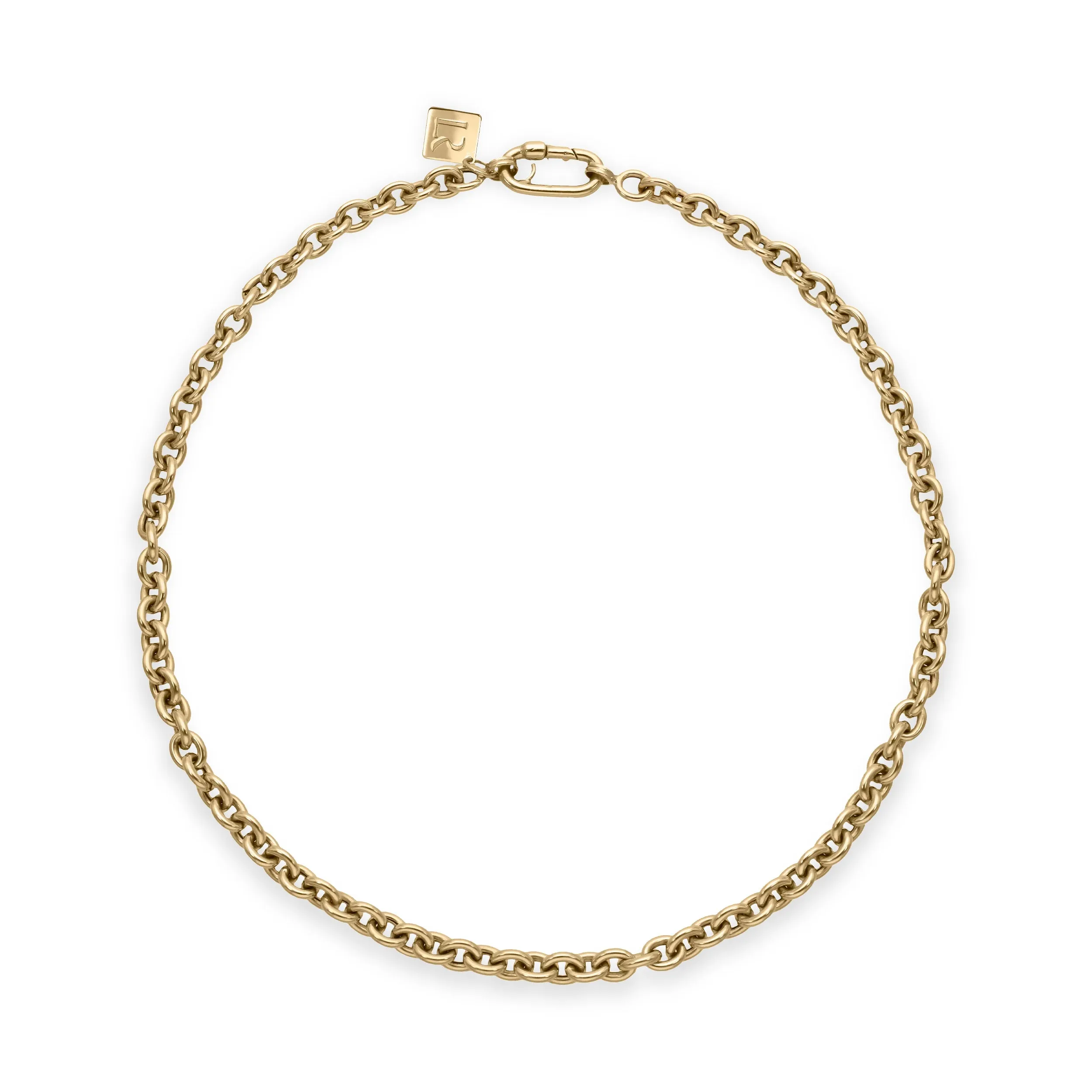 Polished Lee Cable Short Chain