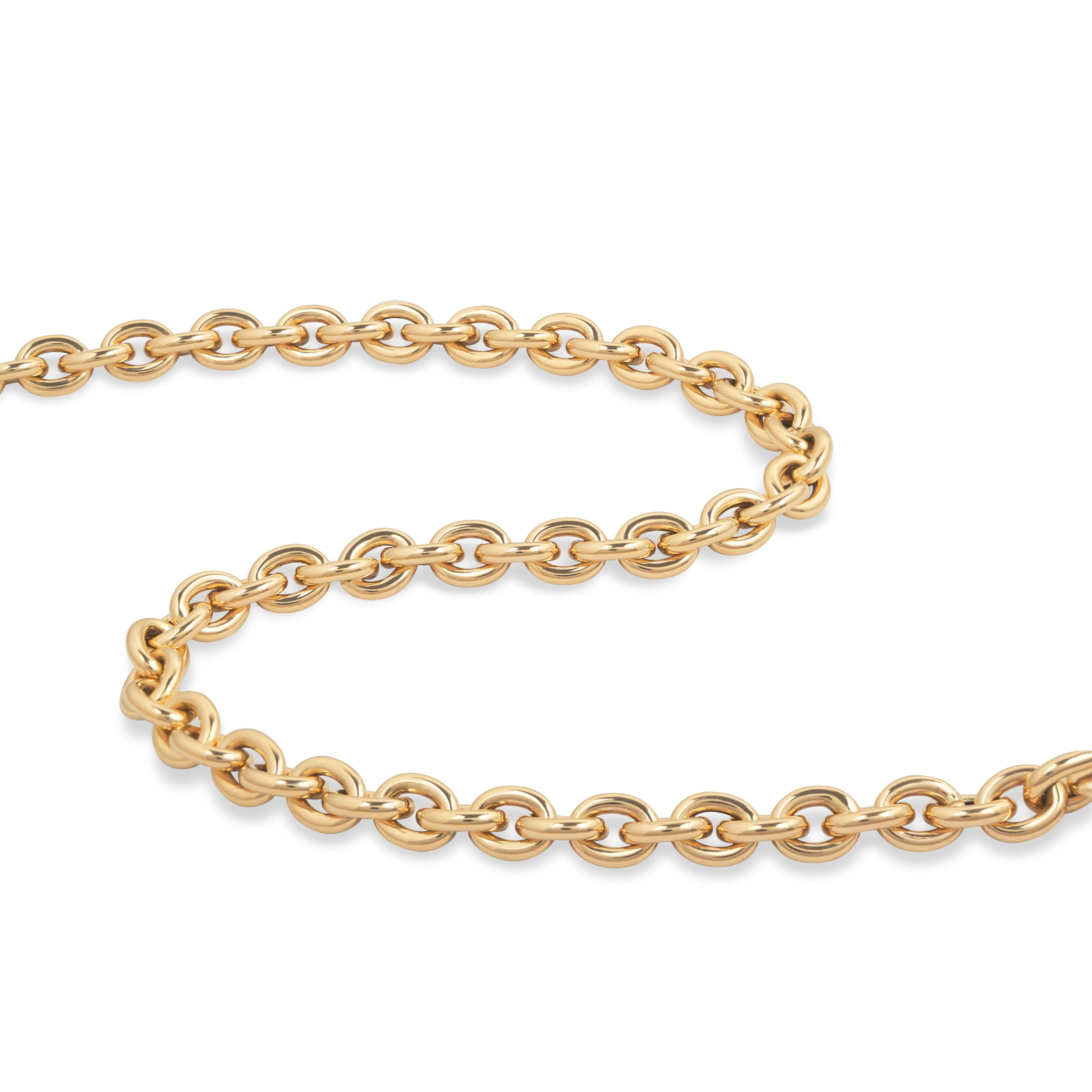 Polished Lee Cable Short Chain