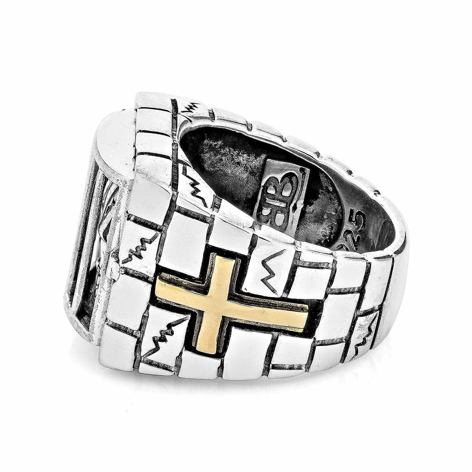 Prisoner Skull Sterling Silver Ring