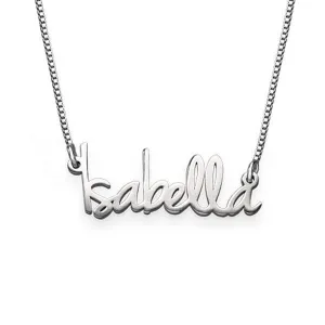 "Isabella"Personalized Tiny Name Necklaces