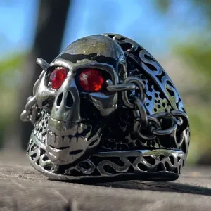 "The Chain" Fleetwood Mac Skull Ring (#459)