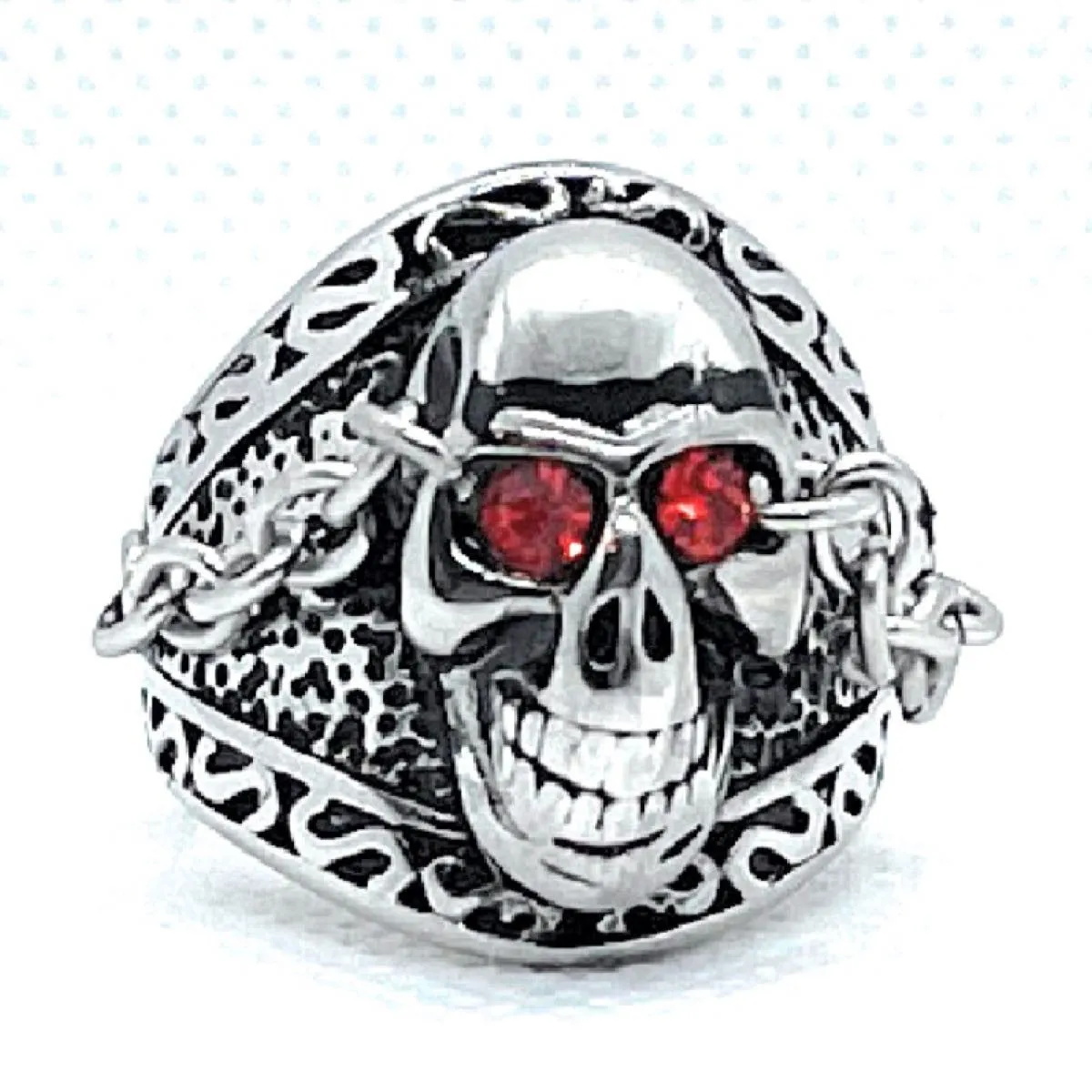 "The Chain" Fleetwood Mac Skull Ring (#459)