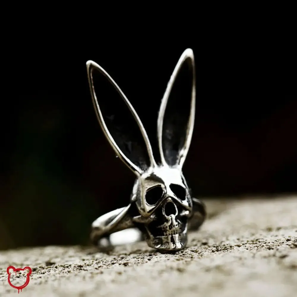 Rabbit Skull Ring