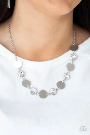 Refined Reflections White Paparazzi Necklace