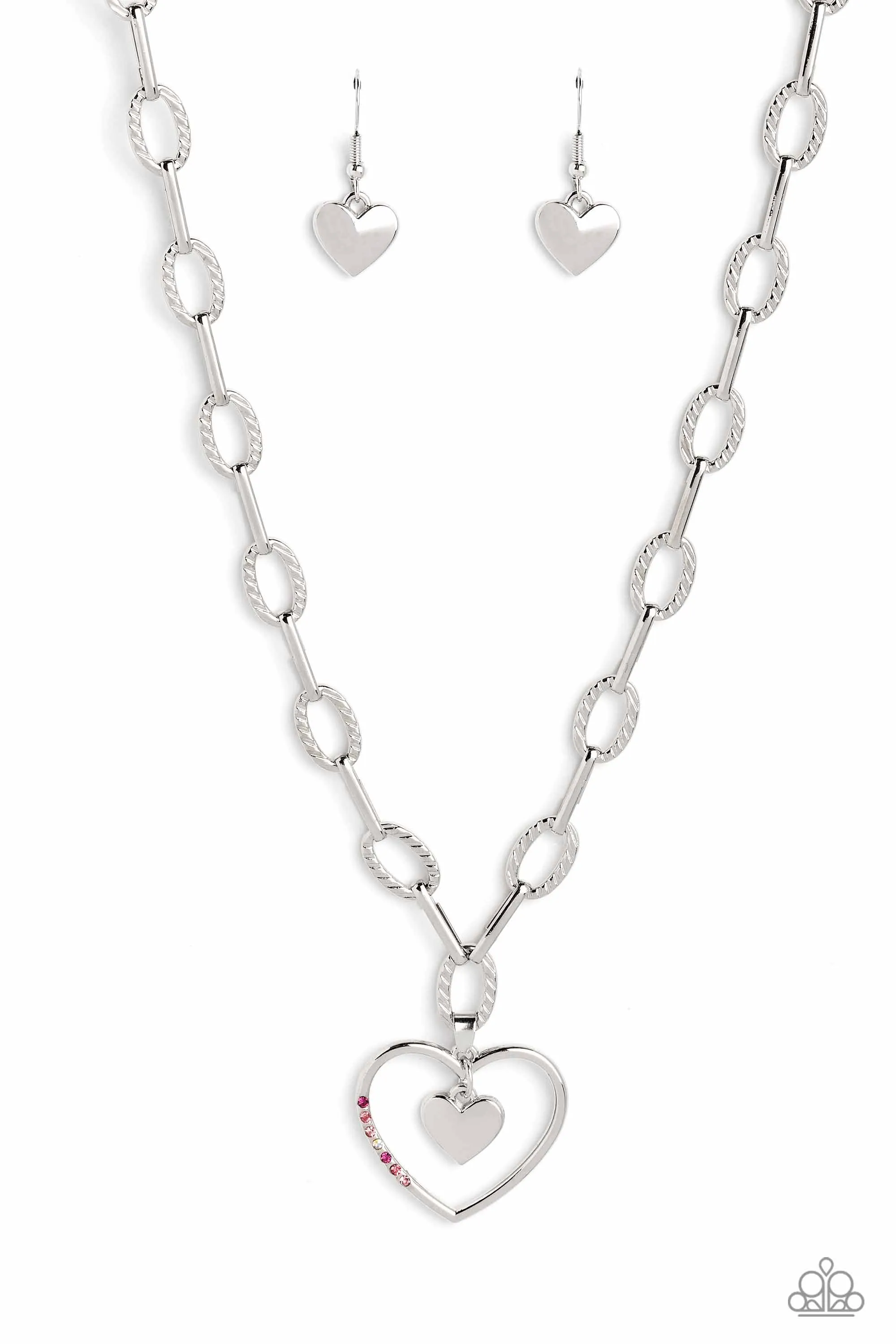 Refulgent Romance Pink Necklace Paparazzi