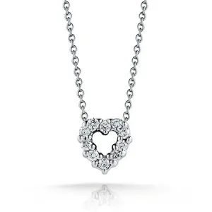Roberto Coin TINY TREASURES DIAMOND BABY HEART NECKLACE Pendant