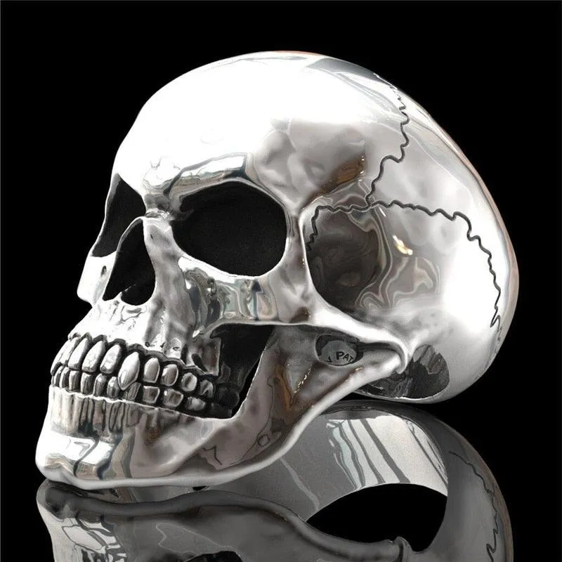 Rock Your Style with the Skull Ring Skeleton Alloy Rock Punk