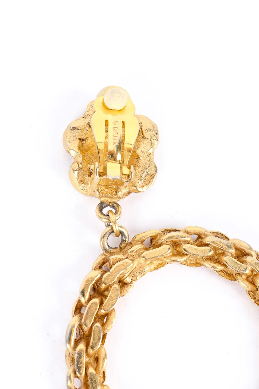 Rope Chain Hoop Earrings