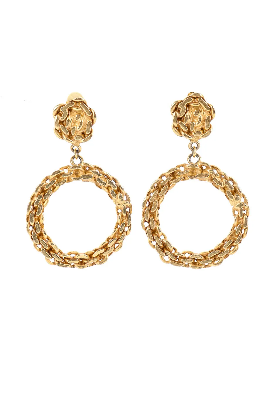 Rope Chain Hoop Earrings