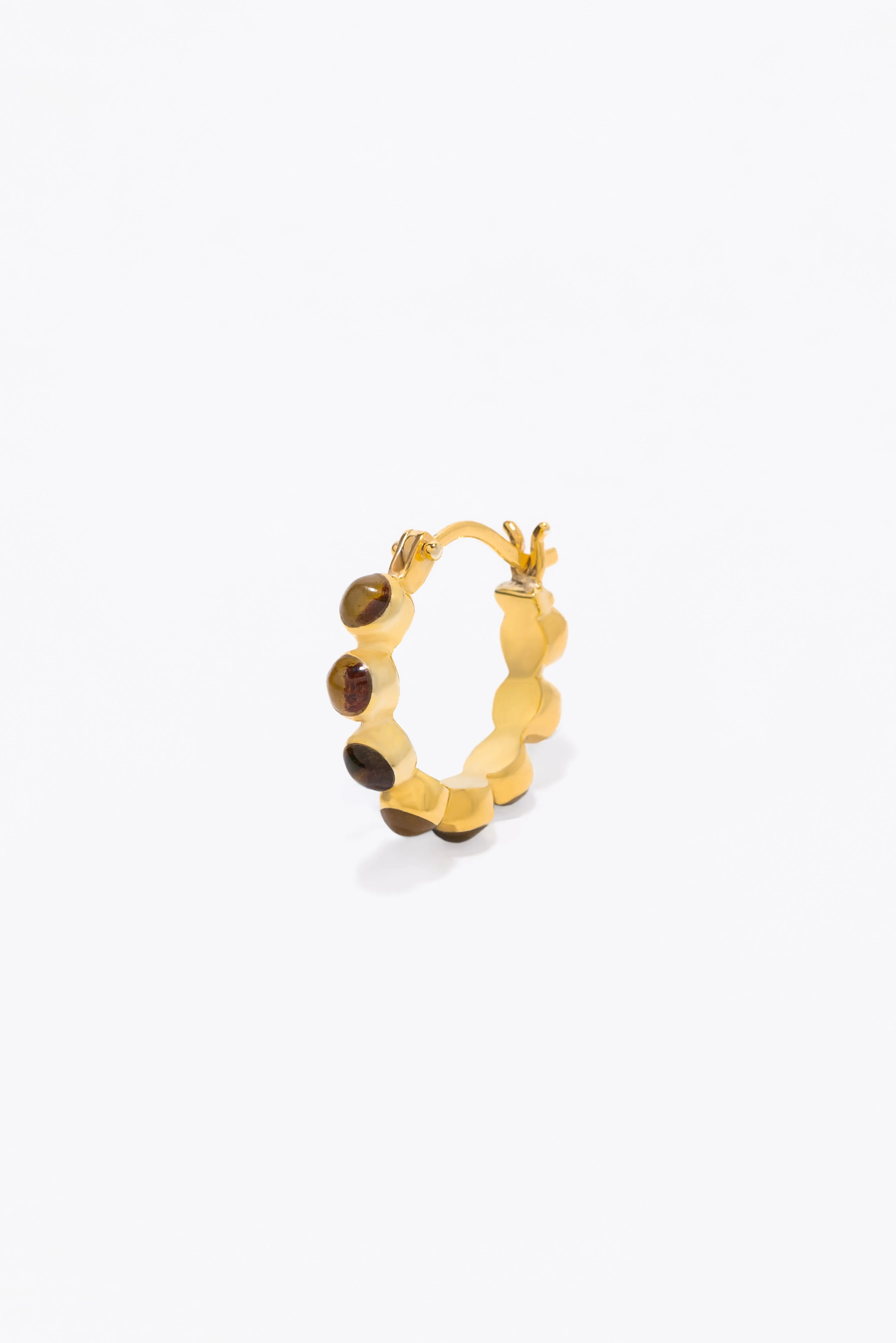 Round Of Blues Earrings - Amber