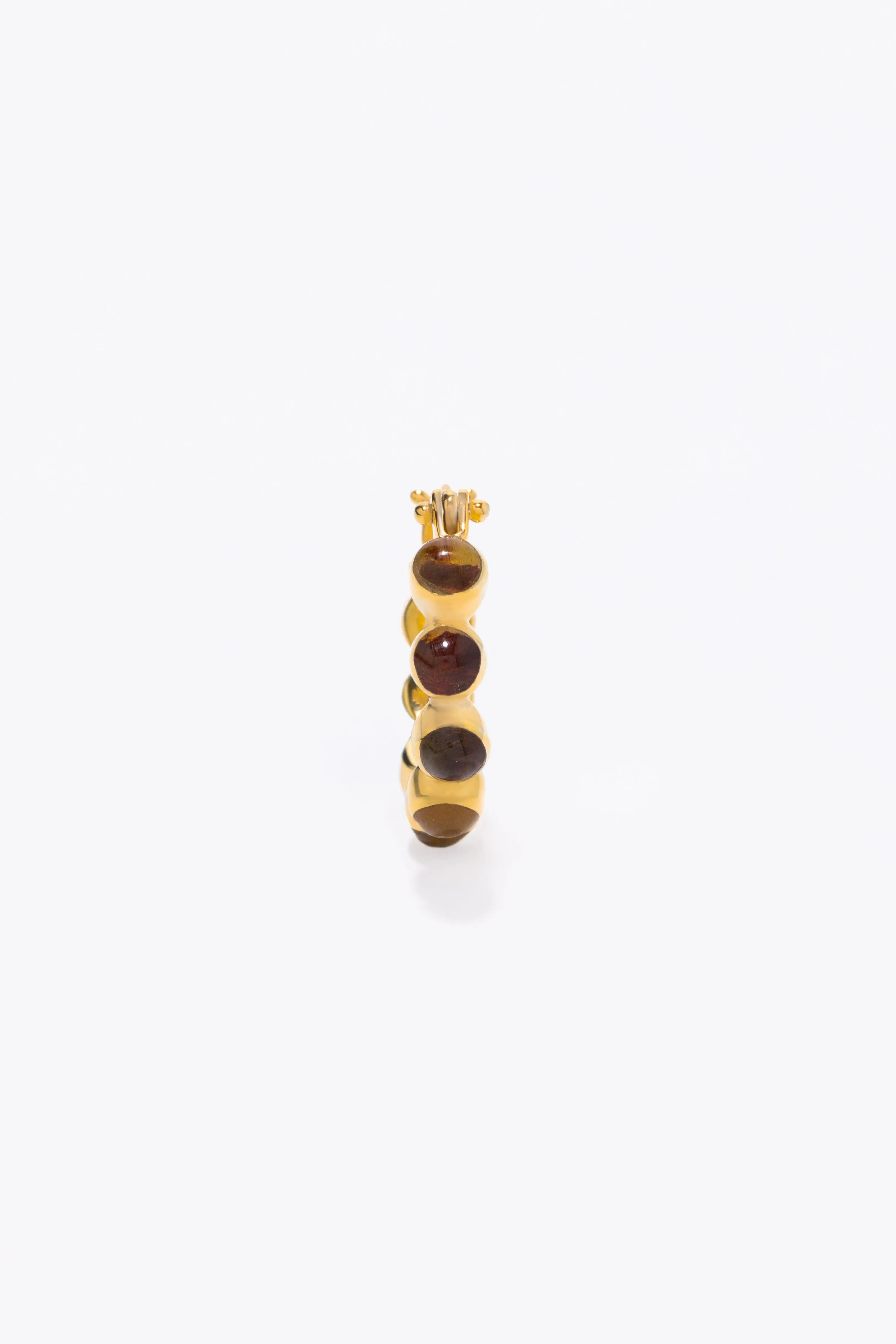 Round Of Blues Earrings - Amber