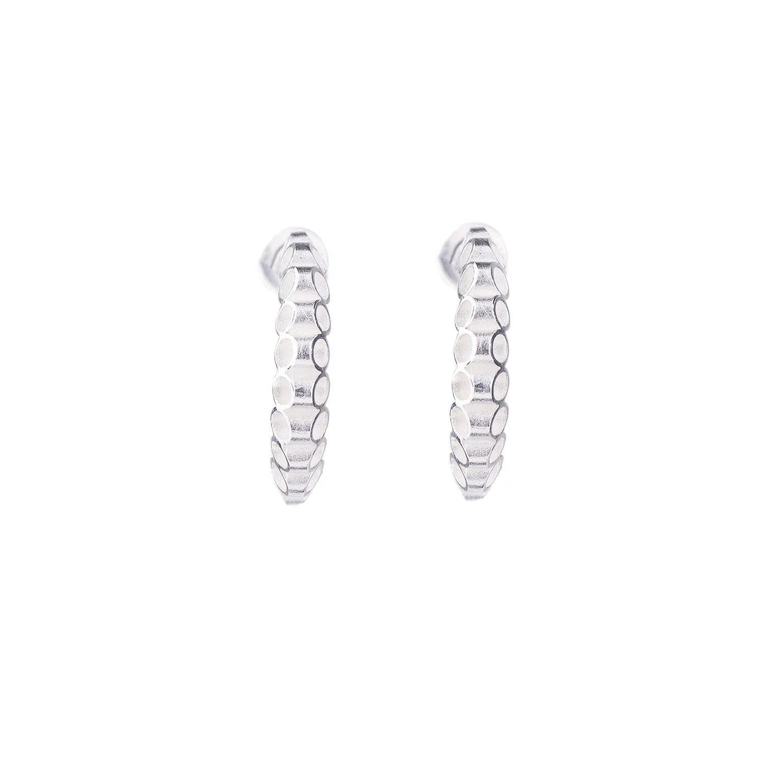 SALE! Ruffle Hoop Earrings by Thea Izzi