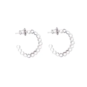 SALE! Ruffle Hoop Earrings by Thea Izzi