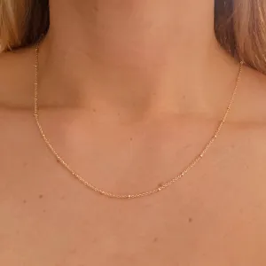 SALT by Sarah Curtis: Dainty Beaded Chain
