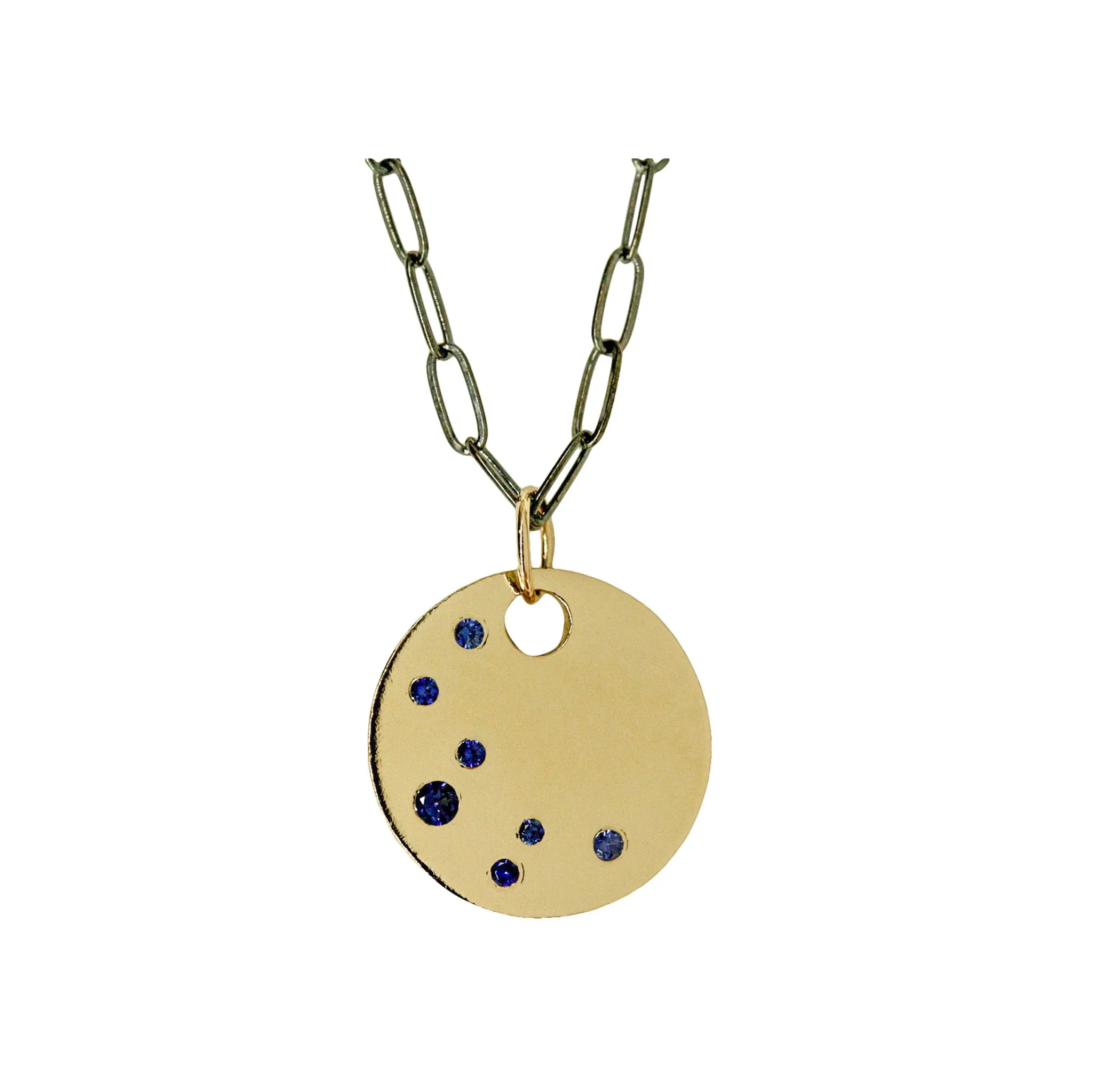 Sapphire Mosaic Necklace