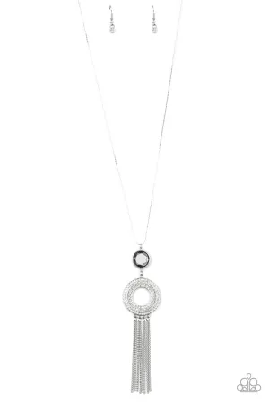 Sassy as They Come Silver Paparazzi Necklace