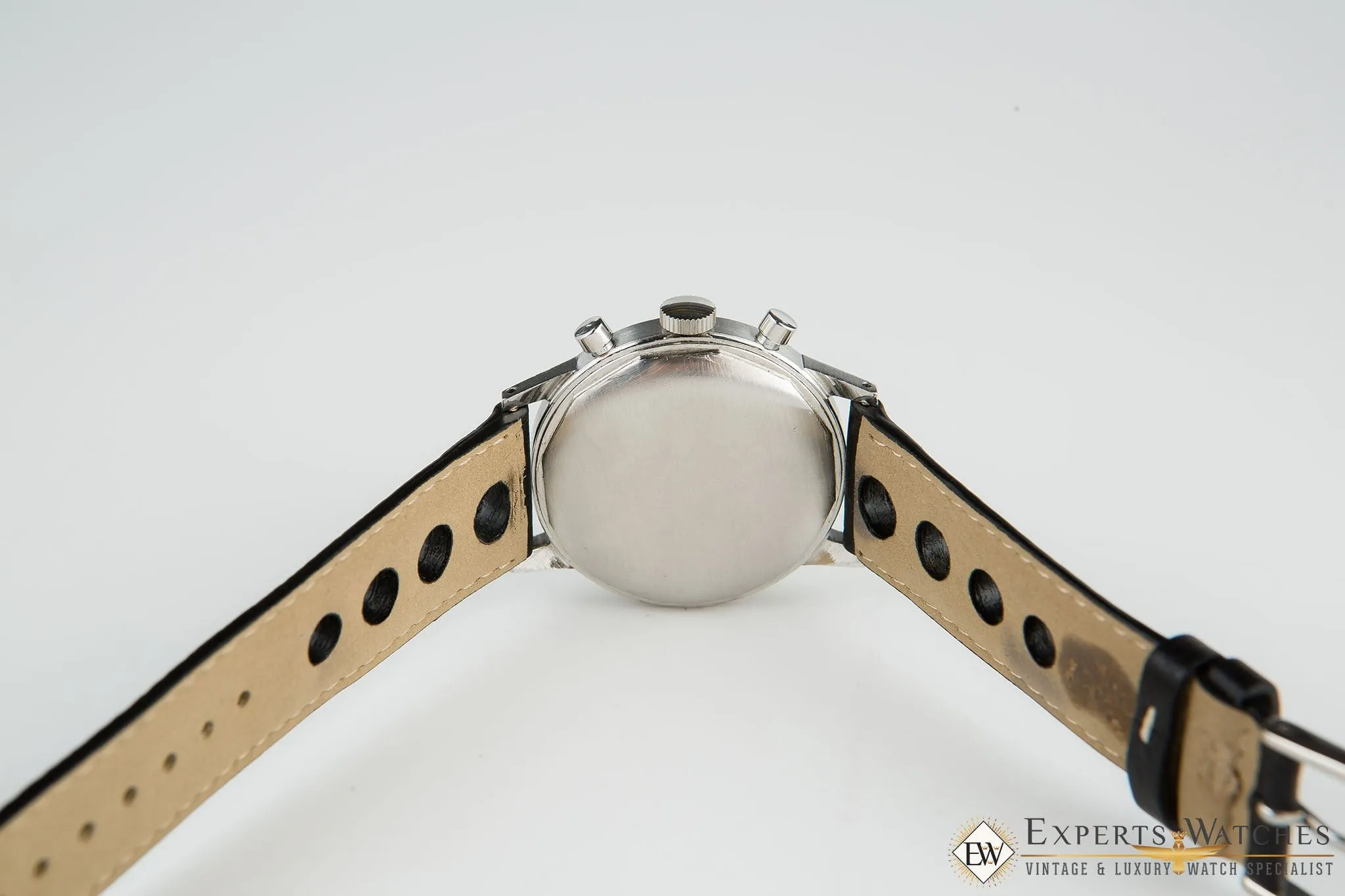 Serviced 1940's Vintage Heuer 2447 Chronograph Valjoux 72 Pre-Carrera Military