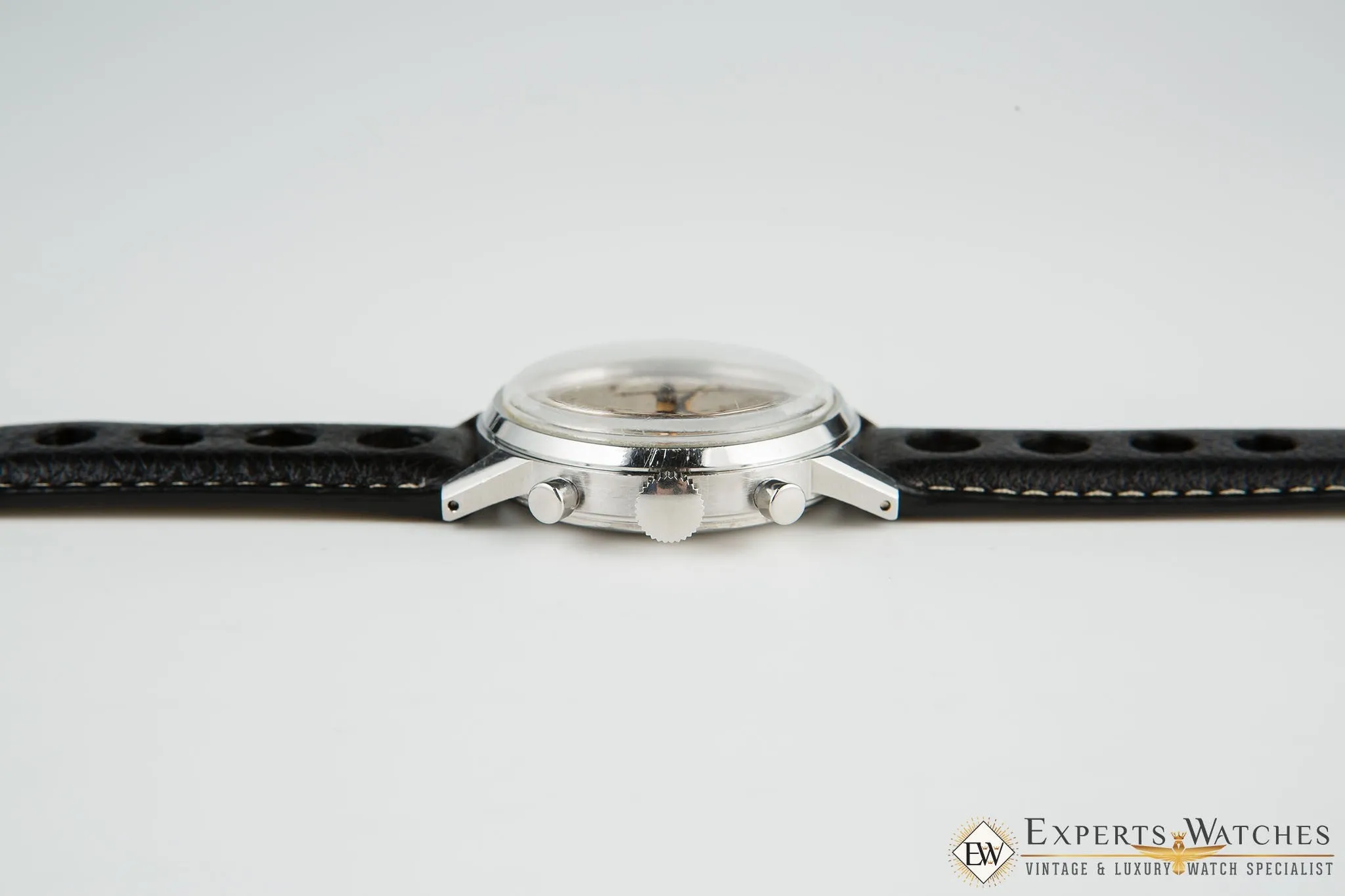Serviced 1940's Vintage Heuer 2447 Chronograph Valjoux 72 Pre-Carrera Military