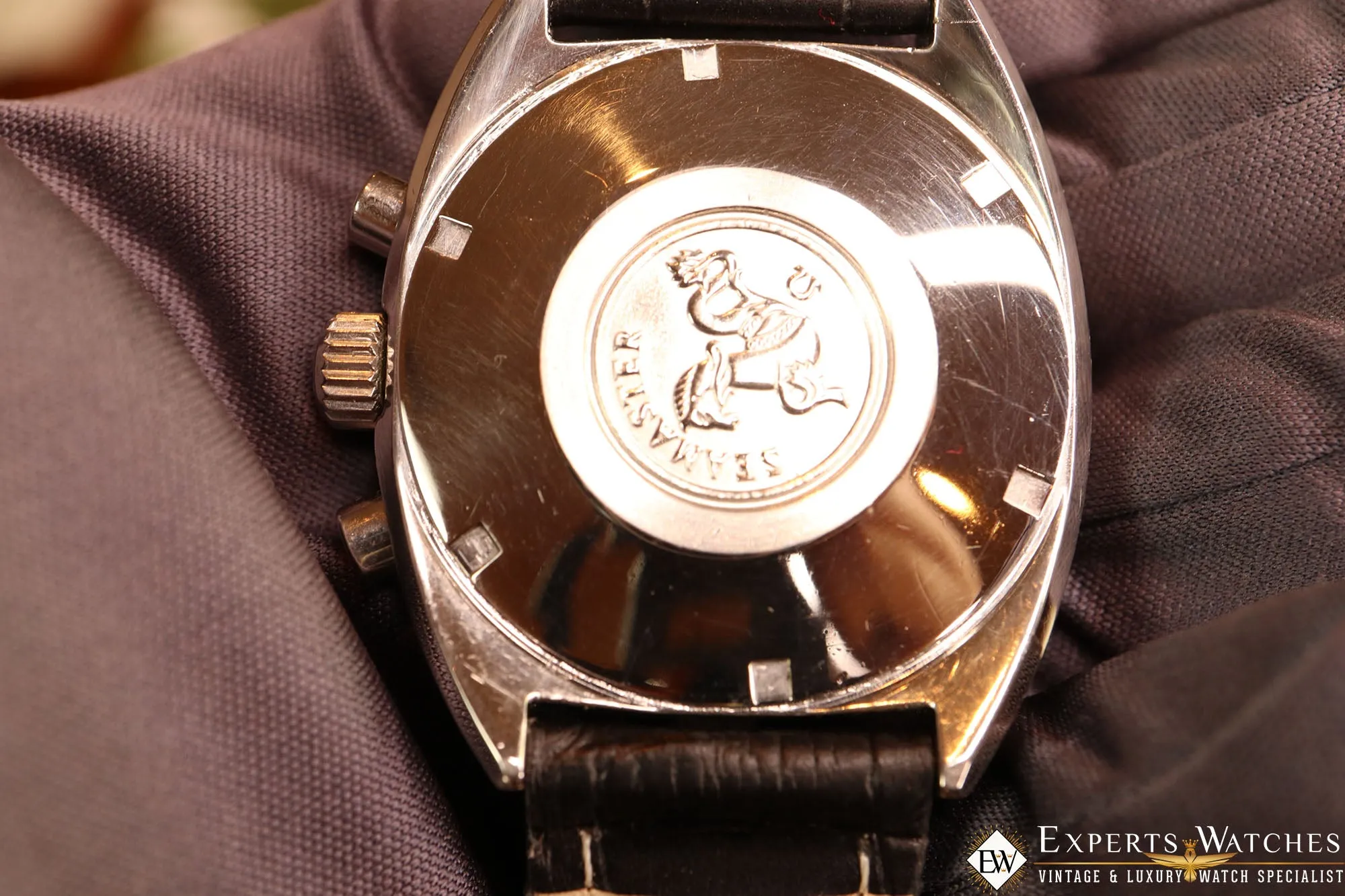 Serviced Vintage Omega SeaMaster 145.016 Chronograph Watch 1968 Cal. 861 CPO