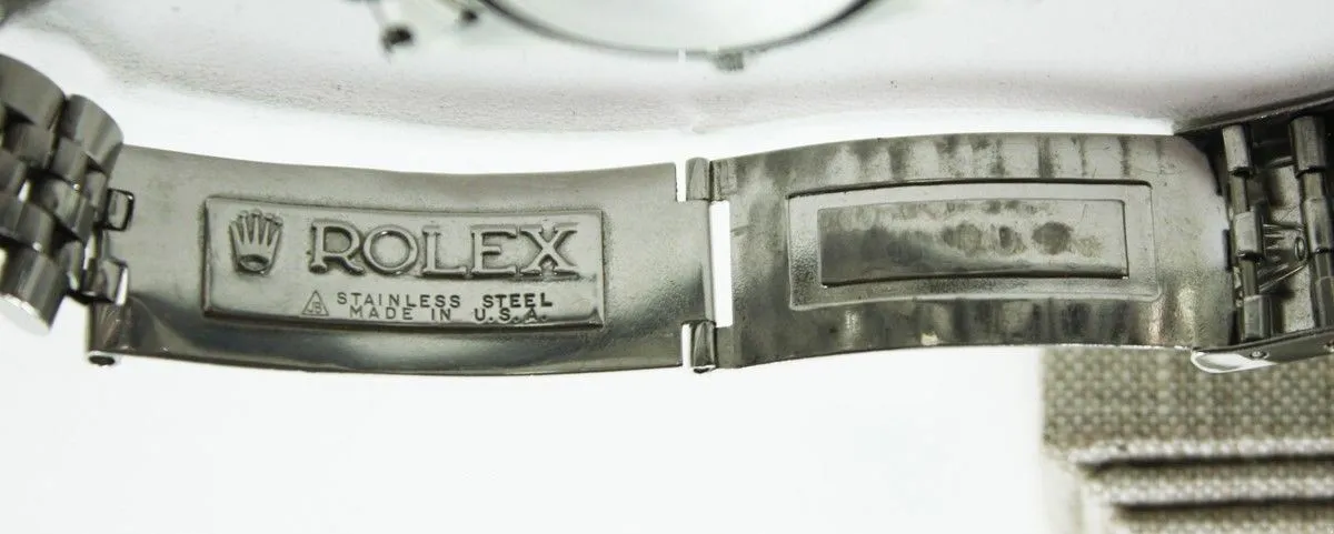 Serviced Vintage Steel Turned Bezel Rolex Oyster Perpetual Ref 6569 Jubilee Band