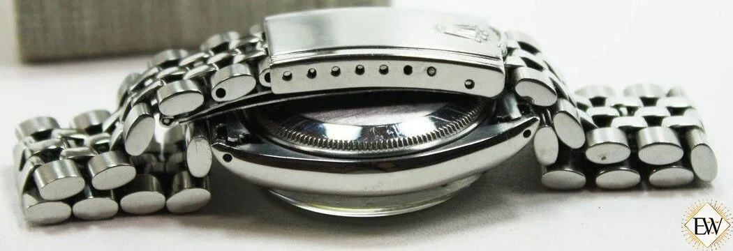 Serviced Vintage Steel Turned Bezel Rolex Oyster Perpetual Ref 6569 Jubilee Band