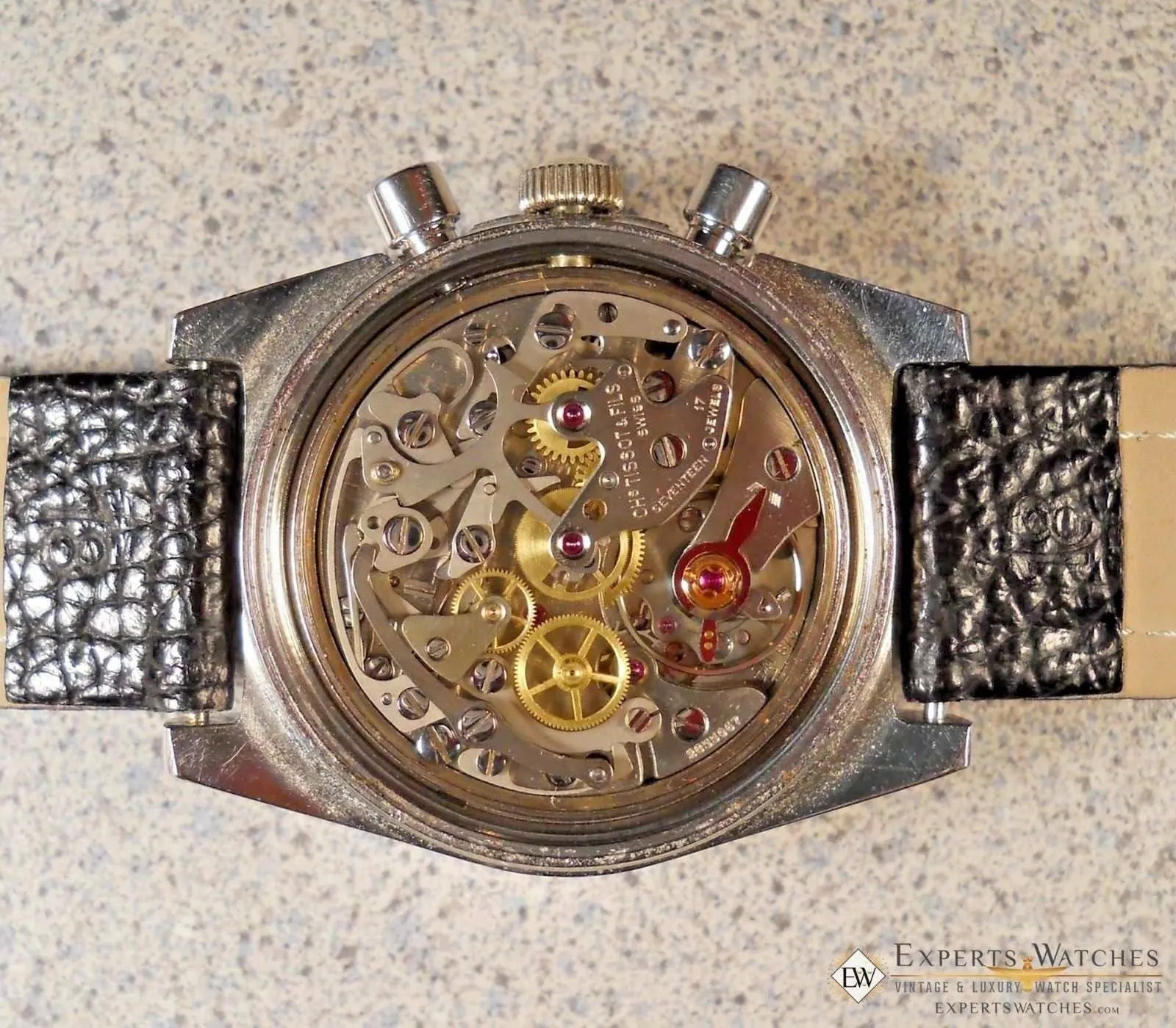 Serviced Vintage TISSOT Tropical PR 516 Chronograph Lemania 873 post 861 CH27