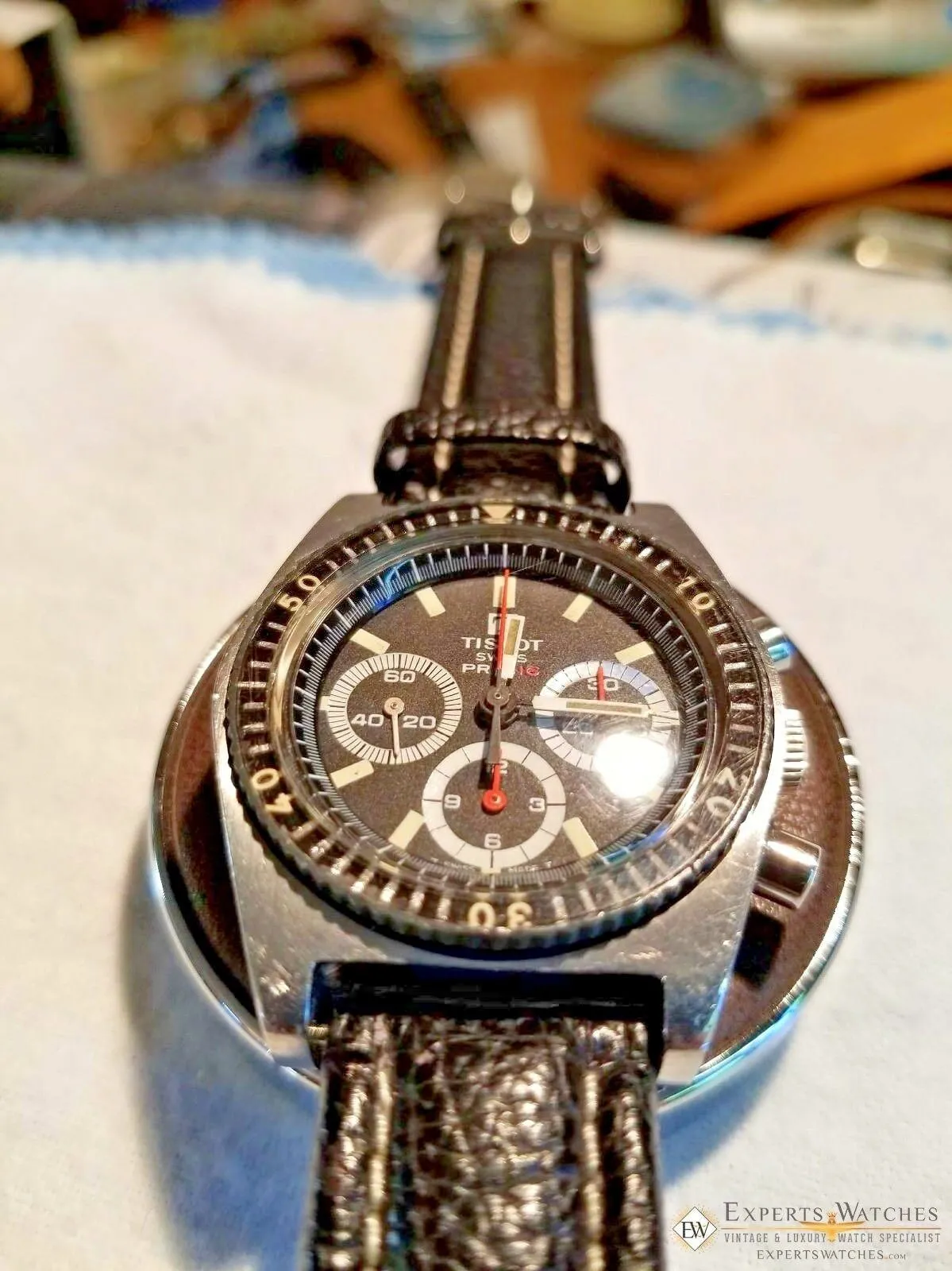 Serviced Vintage TISSOT Tropical PR 516 Chronograph Lemania 873 post 861 CH27