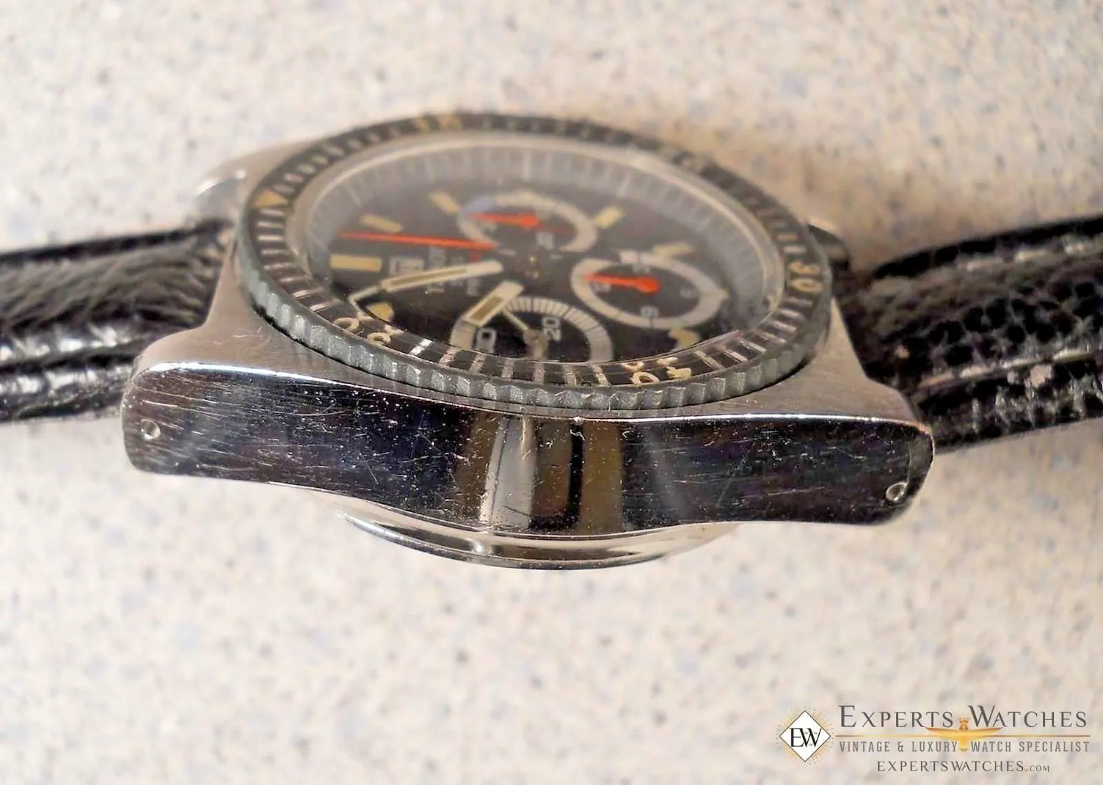 Serviced Vintage TISSOT Tropical PR 516 Chronograph Lemania 873 post 861 CH27