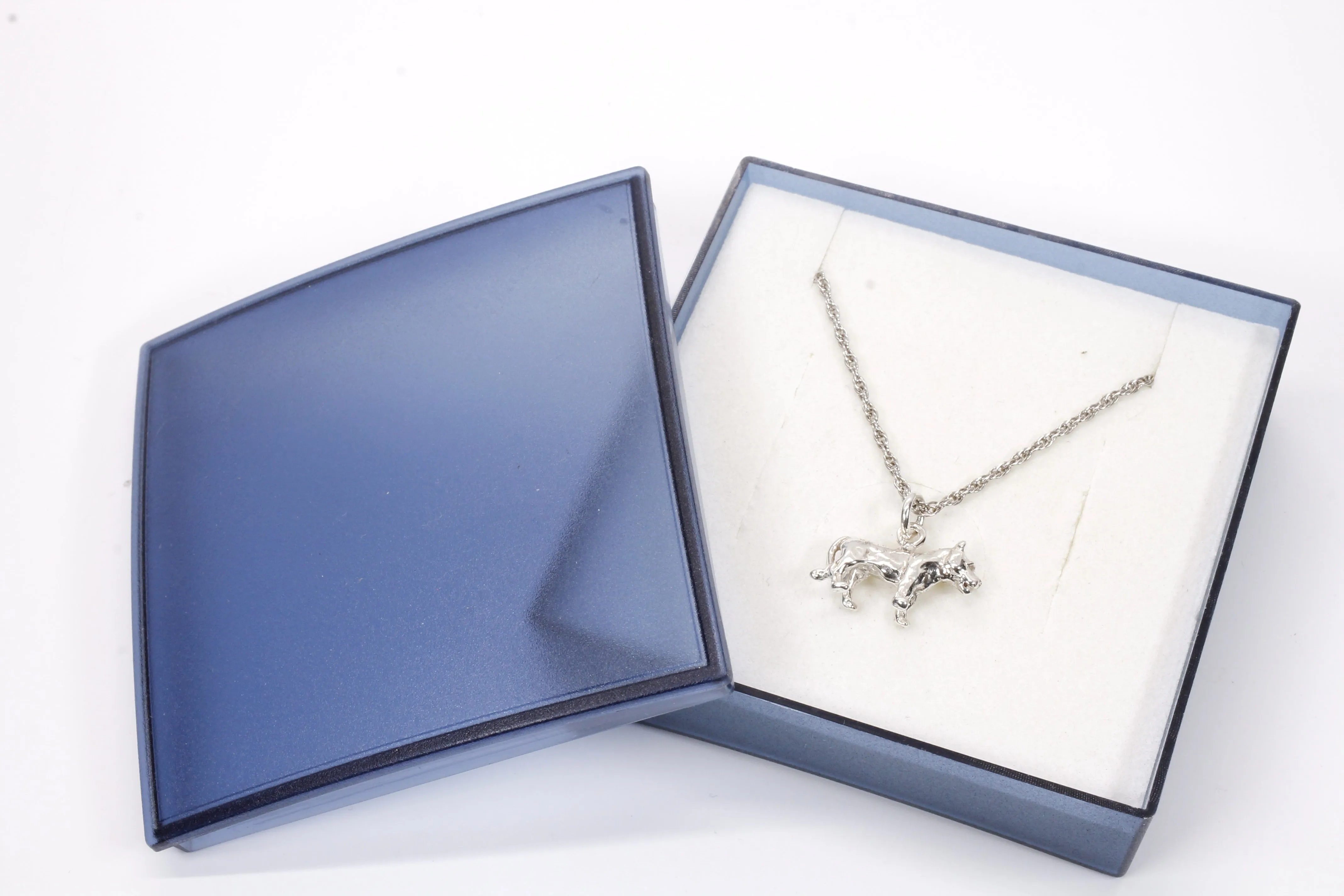 Silver Lioness Necklace for her in Solid 925 Sterling Silver