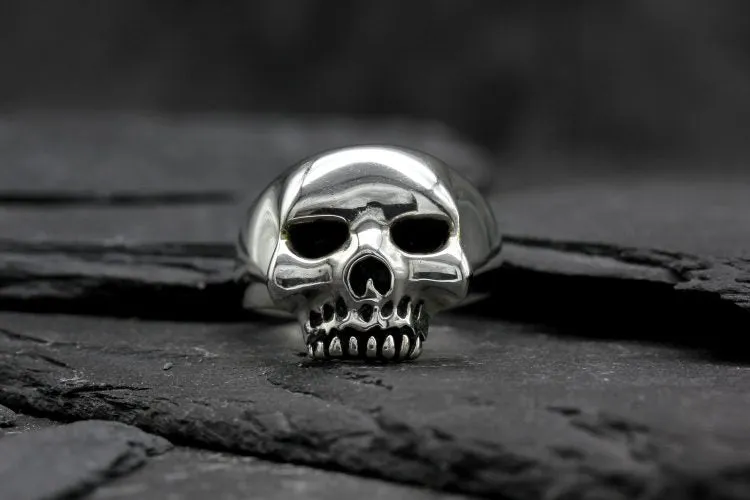 Silver Skull Ring
