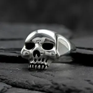 Silver Skull Ring