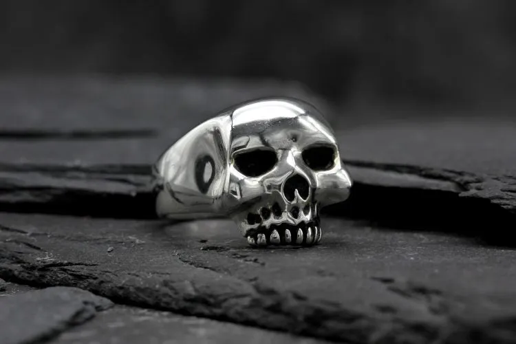 Silver Skull Ring