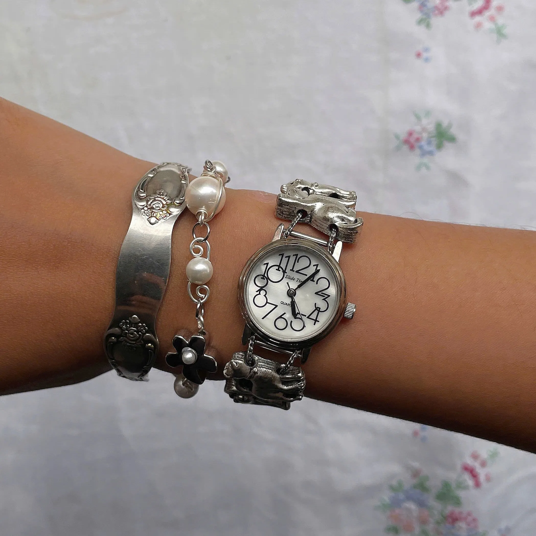 Silver-Toned Vintage Watches ~ 2