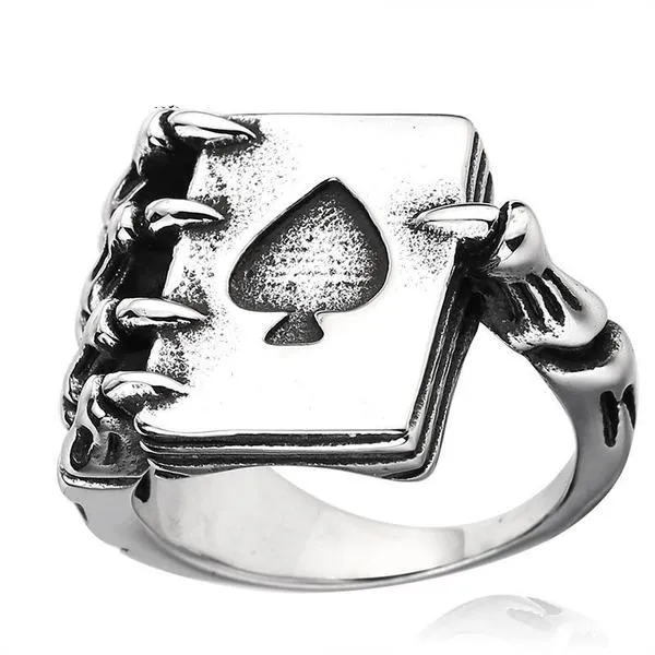 Skeleton Cards Ring