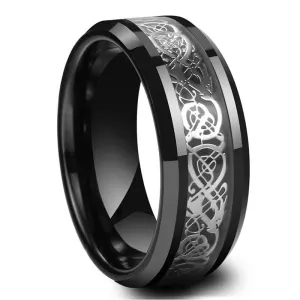 Skull Couple Ring Set Stainless Steel Men Women Punk Gothic Style