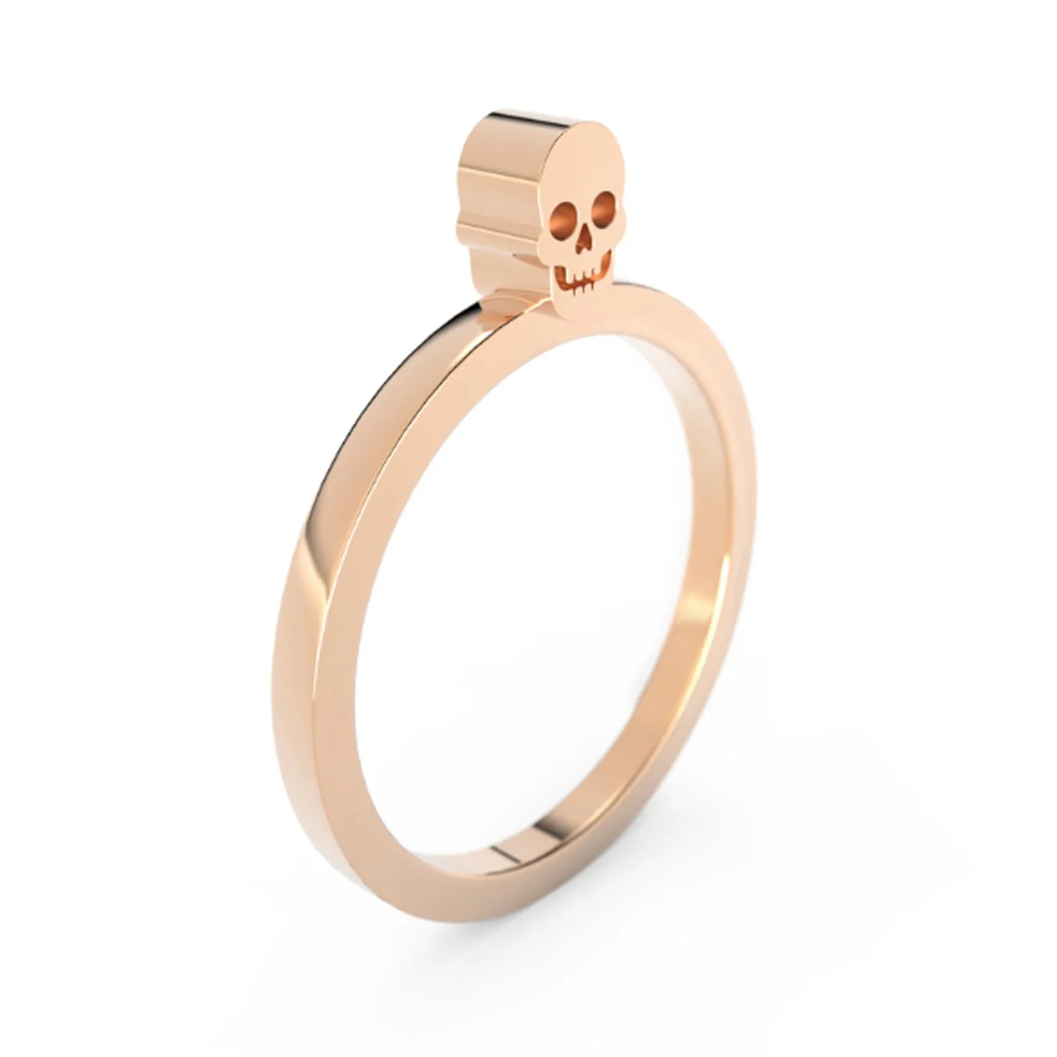 SKULL - SLICE RING