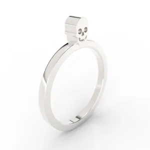 SKULL - SLICE RING