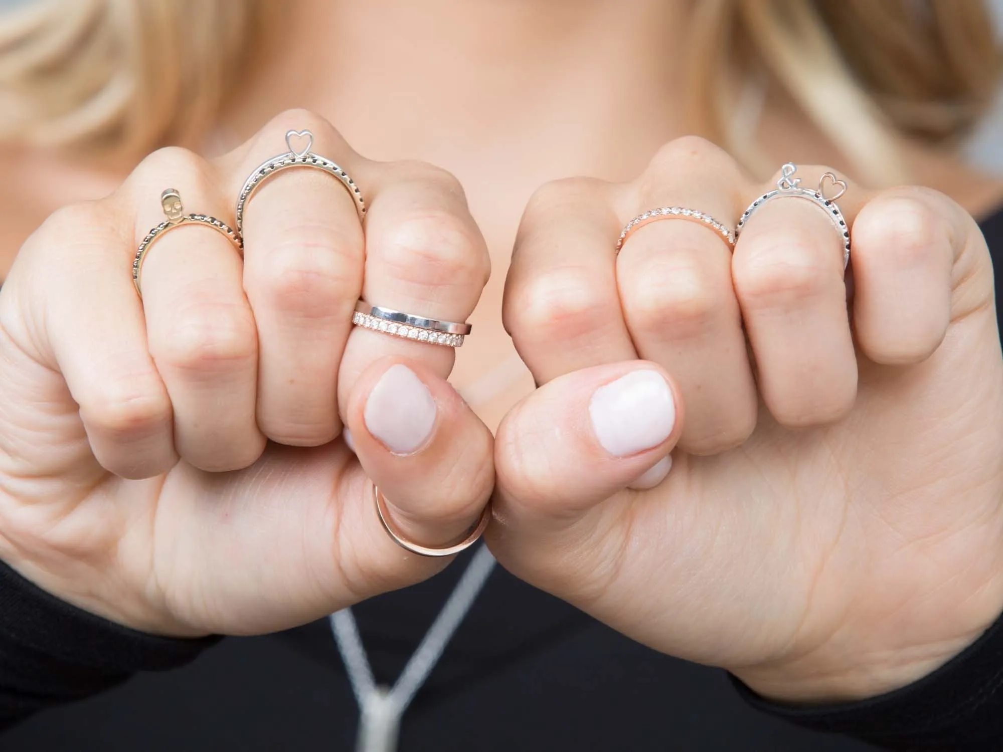 SKULL - SLICE RING